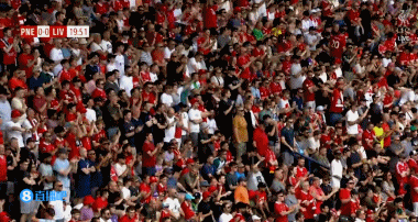 利物浦vs普雷斯頓第20分鐘，全場(chǎng)球迷高唱若塔之歌