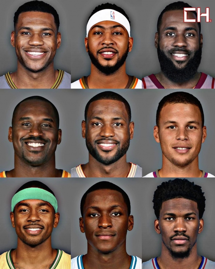 球星臉二混一 看看你能猜對幾個??？