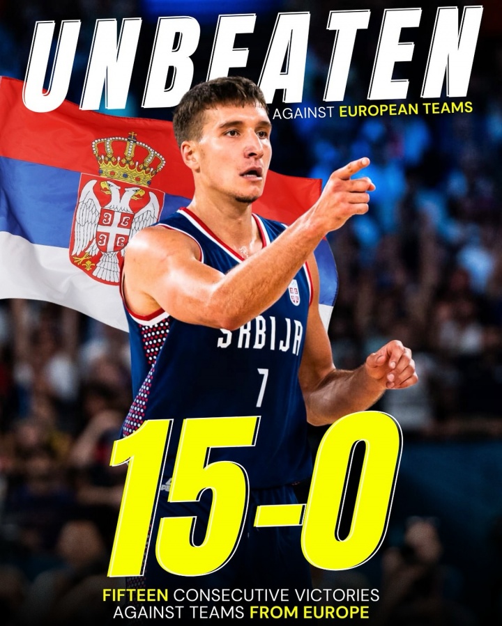 無法阻擋！塞爾維亞對歐洲球隊已15連勝！上次輸球是世界杯決賽