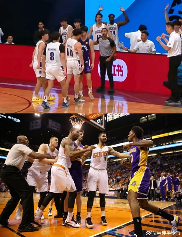 石奎被帽后獨自面對多人挑釁！媒體人：我想到了尼克-楊的名場面