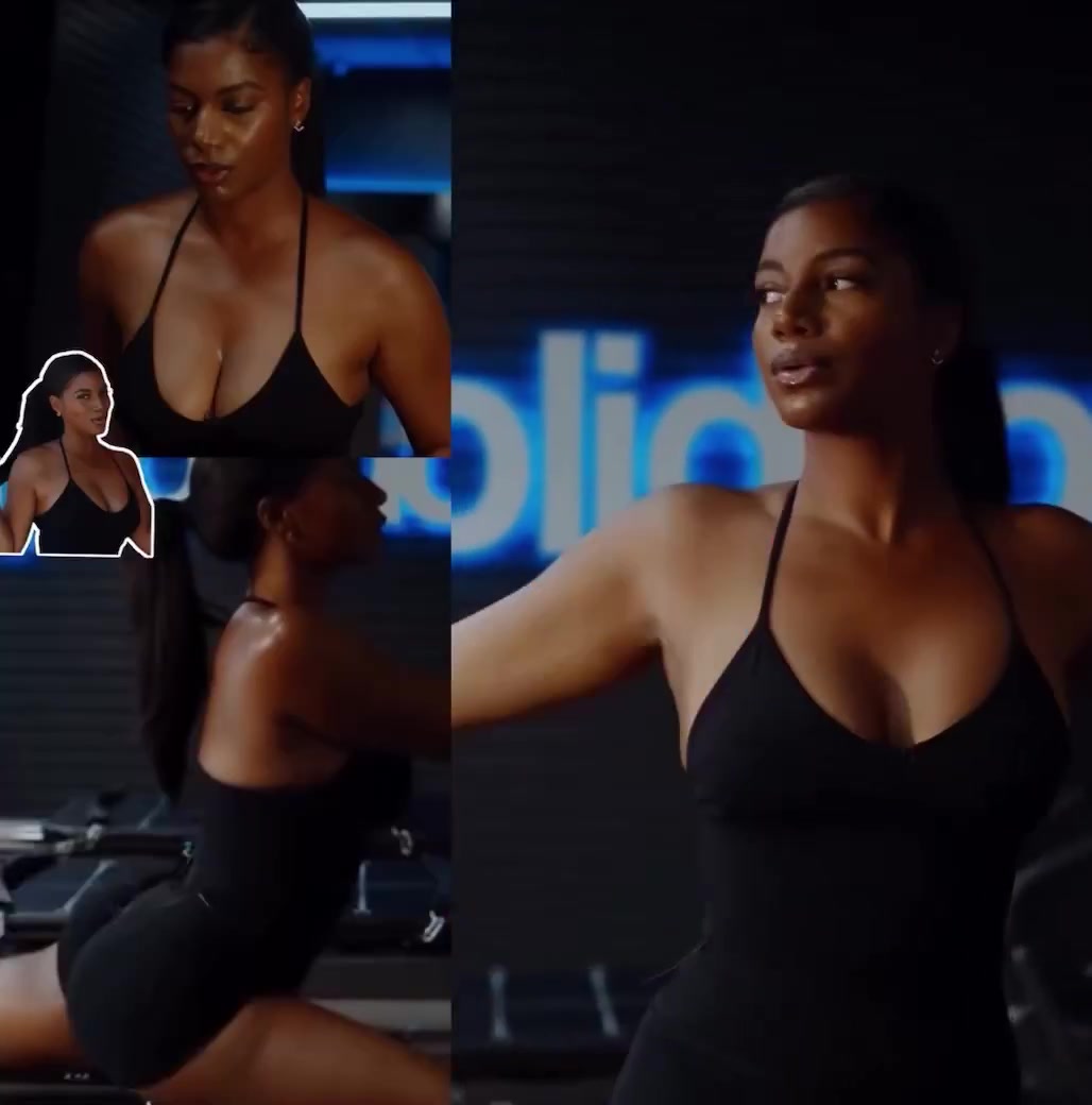 身材相當(dāng)炸裂！美女NBA場邊記者曬保持傲人身材的鍛煉視頻