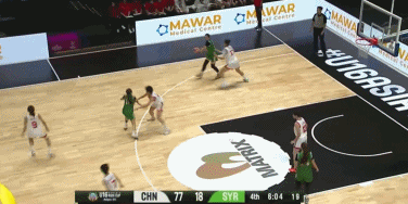 不容易！敘利亞U16女籃下半場被中國隊打出36-0之后終于得分